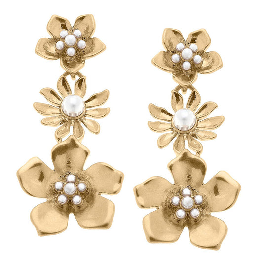 Daisy Drop Earrings