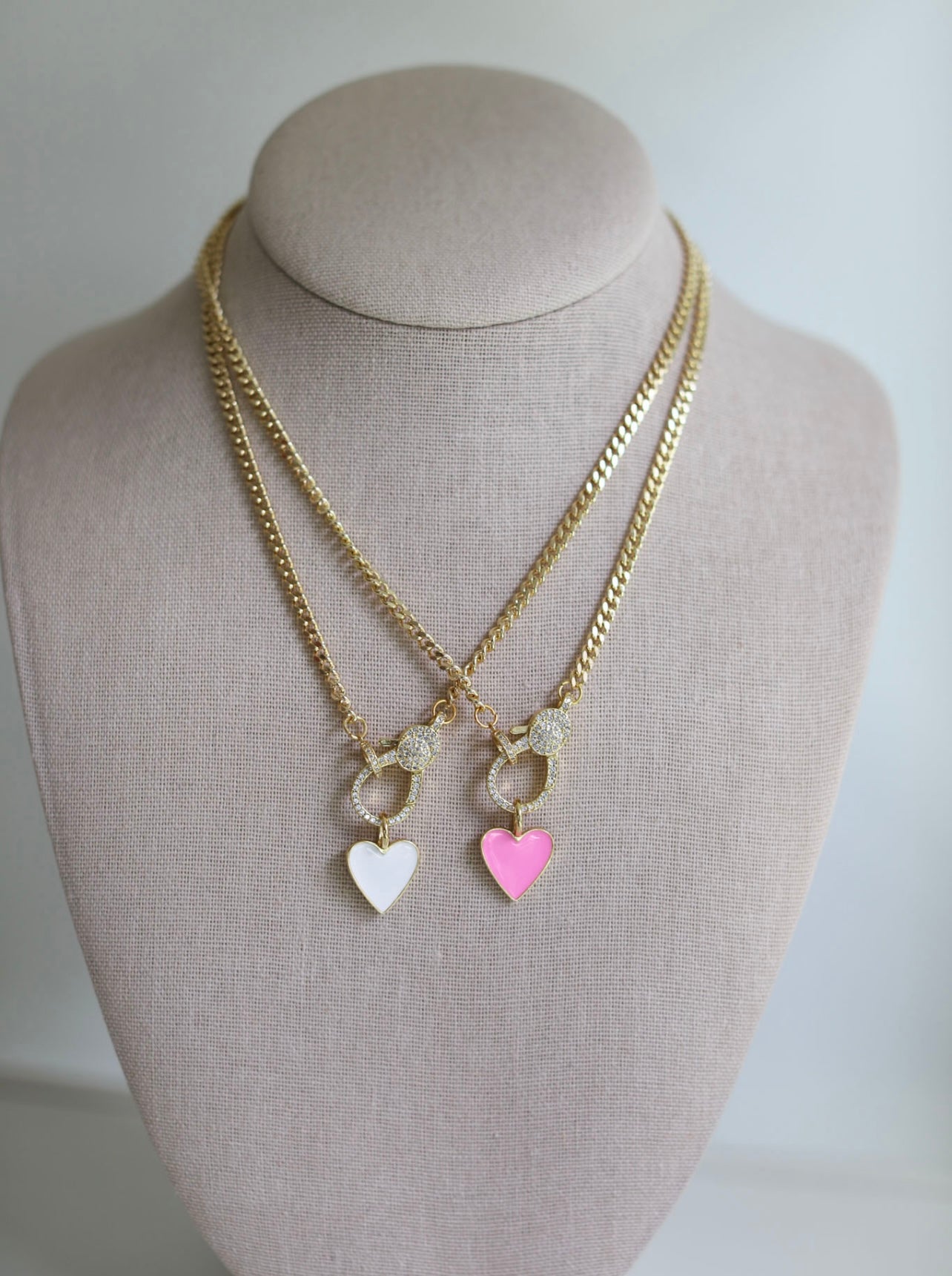 Heart Clasp Necklace