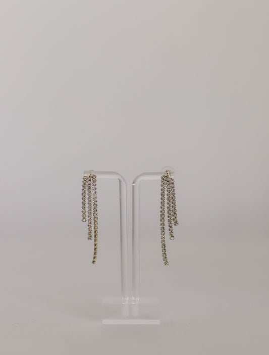 Gold Fringe Earring